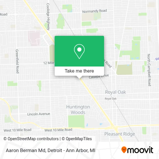 Aaron Berman Md map