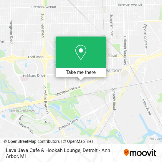 Lava Java Cafe & Hookah Lounge map