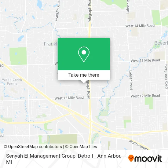Senyah El Management Group map