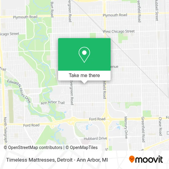 Timeless Mattresses map