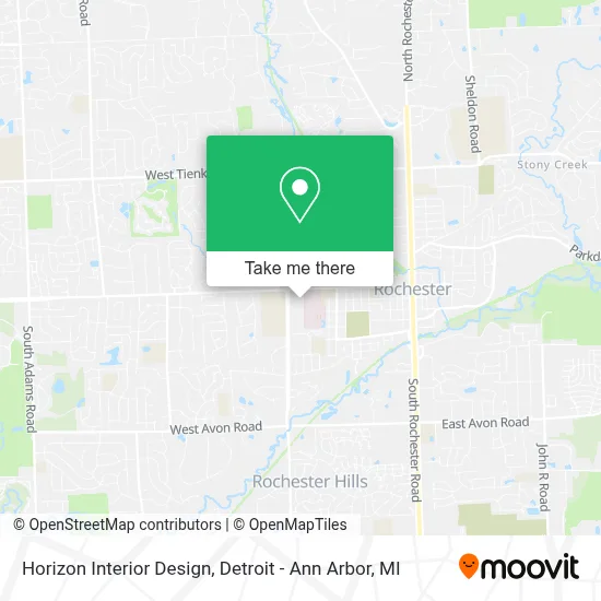 Horizon Interior Design map