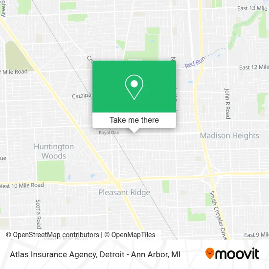 Atlas Insurance Agency map