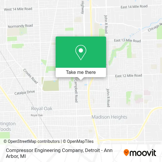 Compressor Engineering Company map