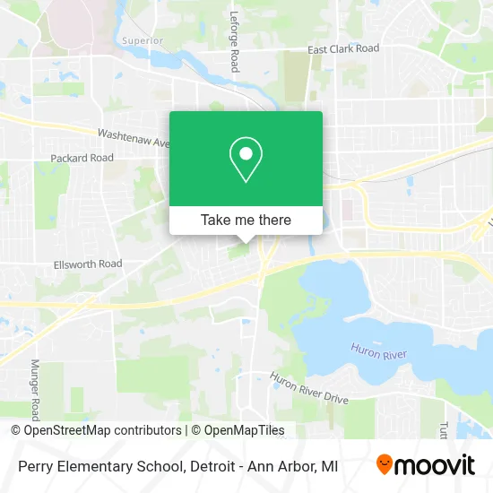 Perry Elementary School map