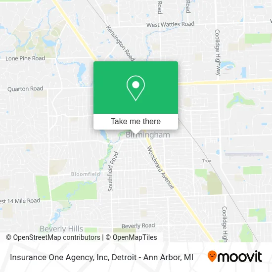 Insurance One Agency, Inc map