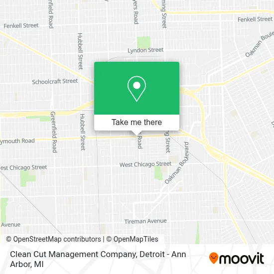 Clean Cut Management Company map