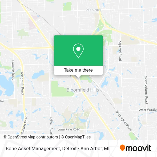 Bone Asset Management map