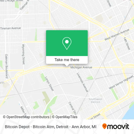 Bitcoin Depot - Bitcoin Atm map