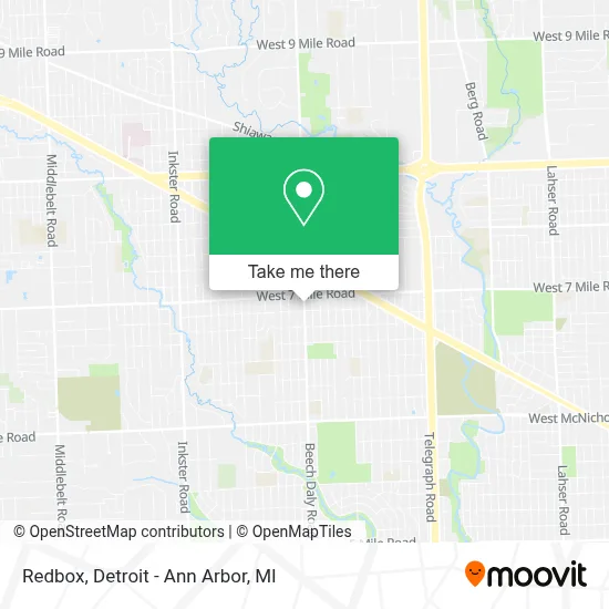 Redbox map