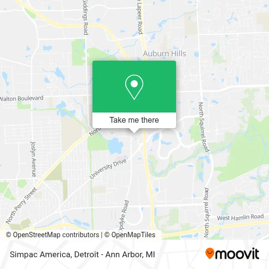 Simpac America map