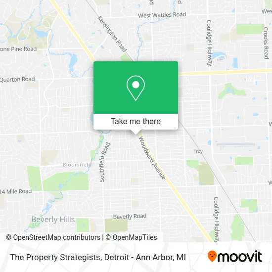 The Property Strategists map