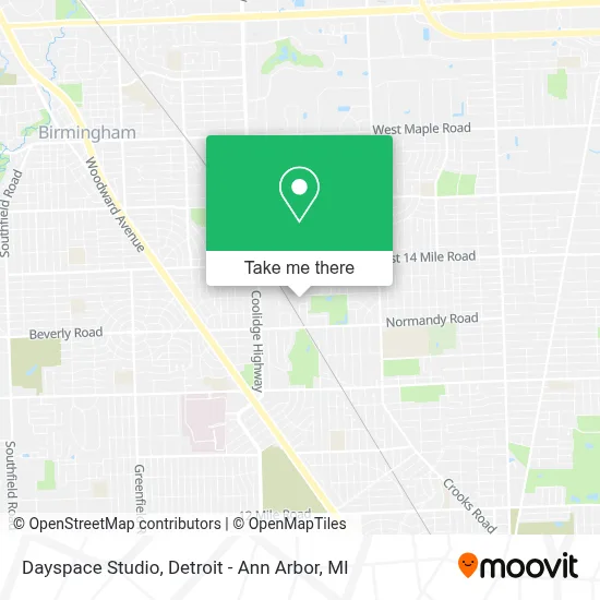 Dayspace Studio map