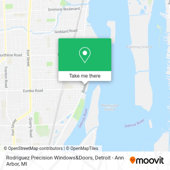 Rodriguez Precision Windows&Doors map
