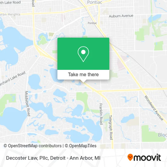 Decoster Law, Pllc map
