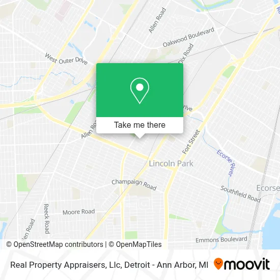 Real Property Appraisers, Llc map