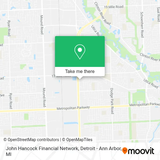 John Hancock Financial Network map