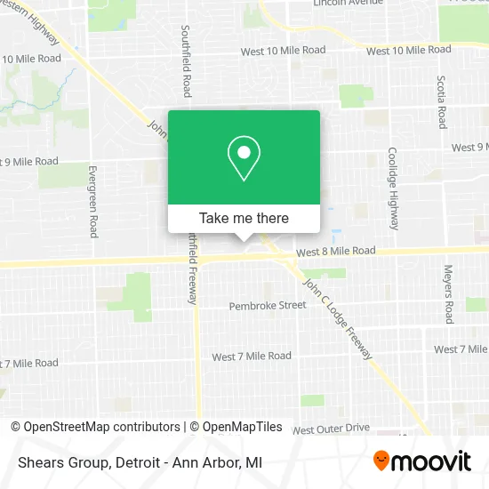 Shears Group map