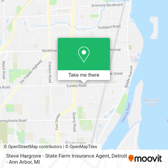 Steve Hargrove - State Farm Insurance Agent map