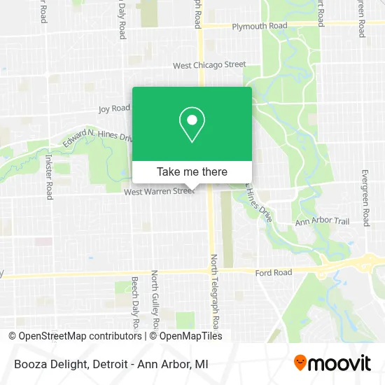 Booza Delight map