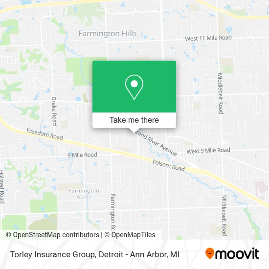 Torley Insurance Group map
