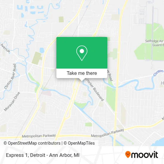Express 1 map