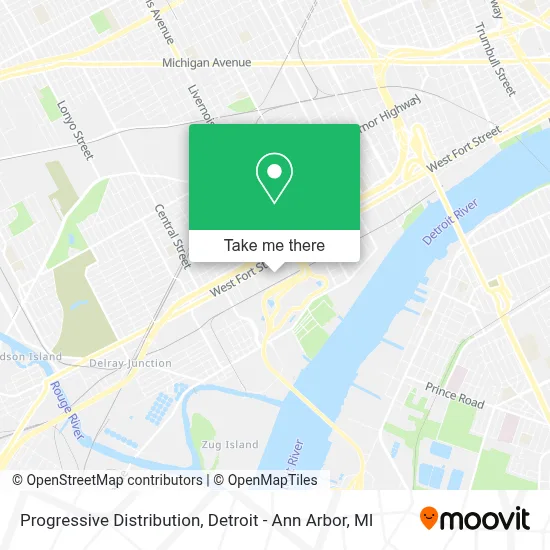 Progressive Distribution map
