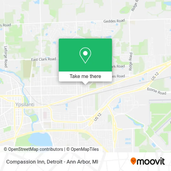 Compassion Inn map