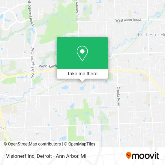 Visionerf Inc map