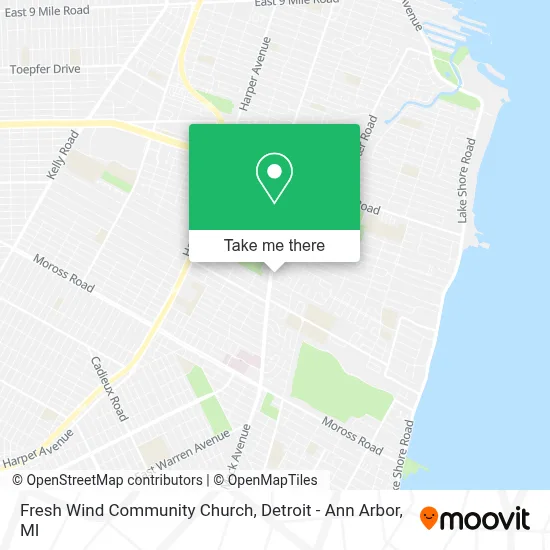 Fresh Wind Community Church map