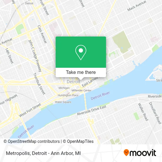 Metropolis map