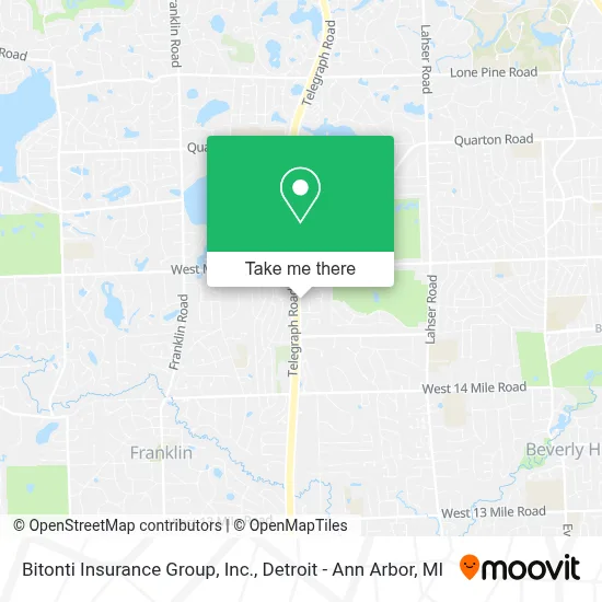 Bitonti Insurance Group, Inc. map