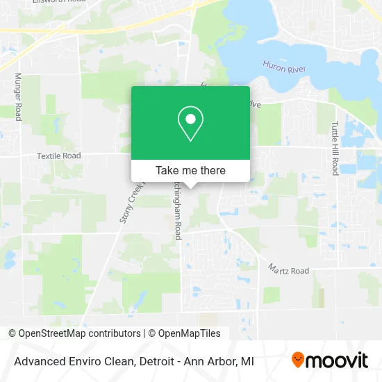Advanced Enviro Clean map