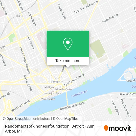 Randomactsofkindnessfoundation map
