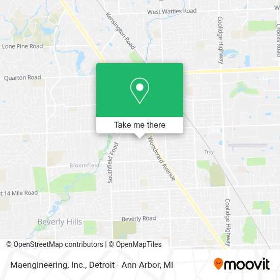 Maengineering, Inc. map