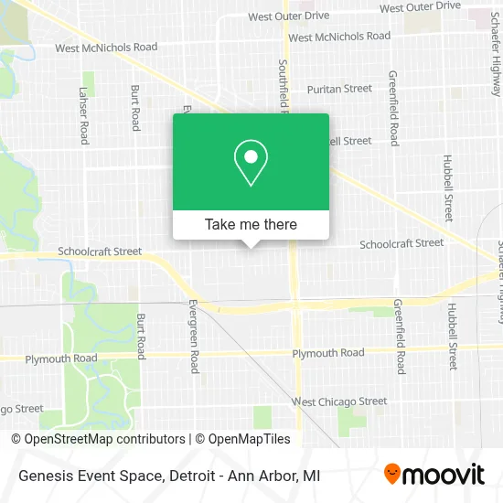 Genesis Event Space map