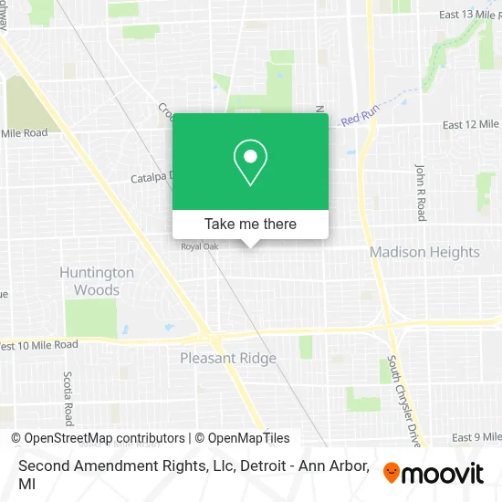 Second Amendment Rights, Llc map