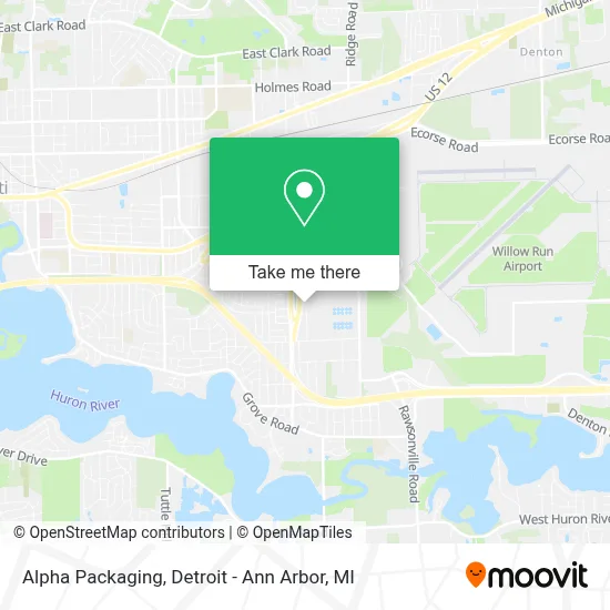 Alpha Packaging map