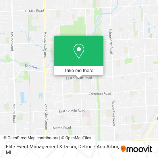 Elite Event Management & Decor map