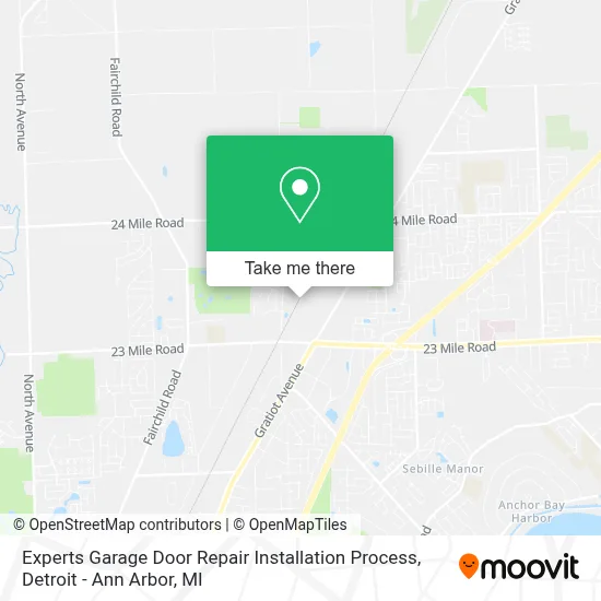 Experts Garage Door Repair Installation Process map