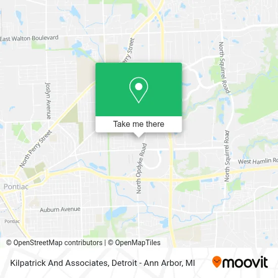 Kilpatrick And Associates map