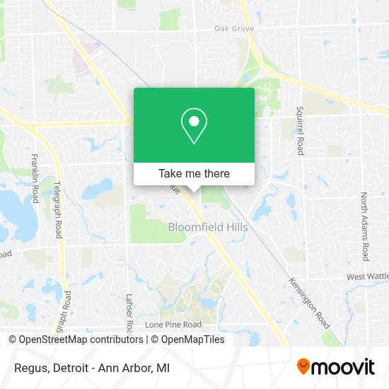 Regus map