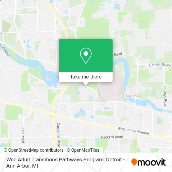 Wcc Adult Transitions Pathways Program map