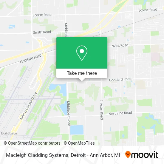 Macleigh Cladding Systems map