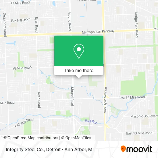 Integrity Steel Co. map