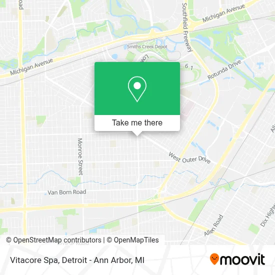 Vitacore Spa map