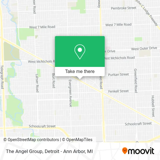 The Angel Group map