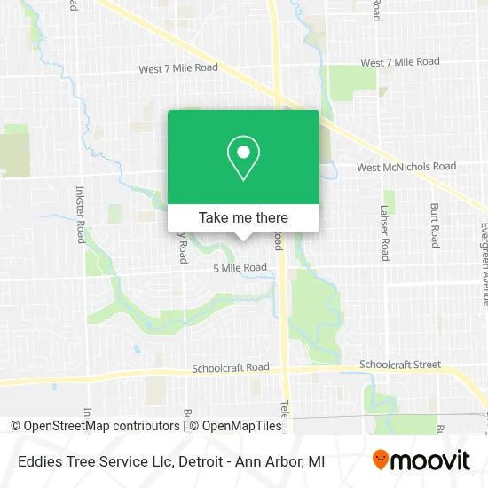 Eddies Tree Service Llc map