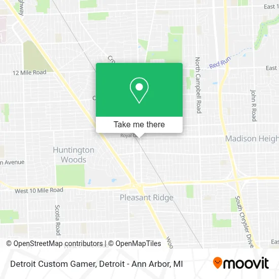 Detroit Custom Gamer map