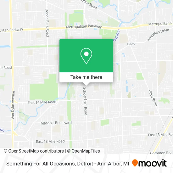 Something For All Occasions map