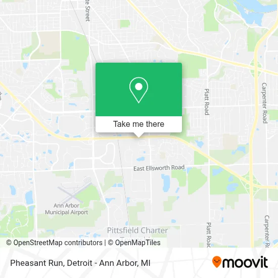 Pheasant Run map